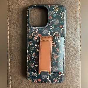 Midnight Floral Walli Case iPhone14 Pro Max